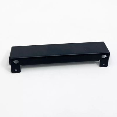Custom Sheet Metal Fabrication Aluminum Alloy Stamping Parts With Black Powder Coating